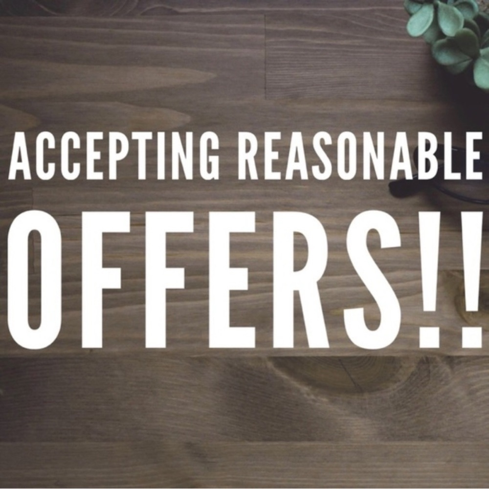 ALWAYS ACCEPTING OFFERS!